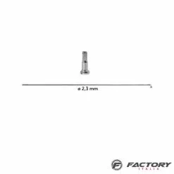 BRN Raggio Ruota Bicicletta In Acciaio 282 X 2.3 Mm