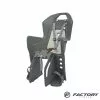 BRN Seggiolino Bici Posteriore Portapacchi Grigio Koolah