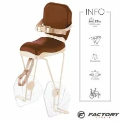 Seggiolino Bici Al Portapacco Miele BRN Hello