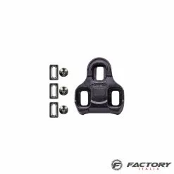 BRN Tacchette Pedali Tipo Look Keo Nere Fisse