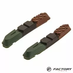 BRN Ricambio Pattini Freno Bici MTB Tripla Mescola